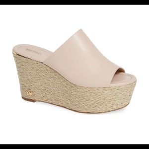 MICHAEL Michael Kors Cunningham Espadrille Wedge Slide